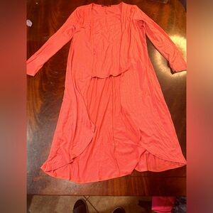 Bosten Proper dressy top with built in cardigan/tunic